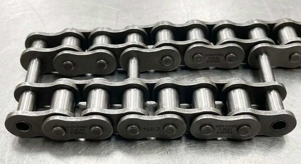 Spécifications du produit Chaînes à rouleaux duplex