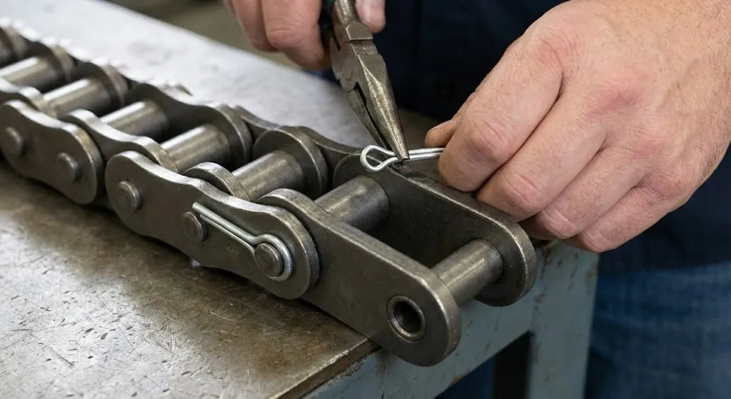 Guía de instalación y mantenimiento de cadenas de rodillos
